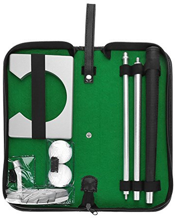 Kit de Putter de Portable avec Alliage d'aluminium pour entraînement de en intérieur et en extérieur avec Emballage Complet