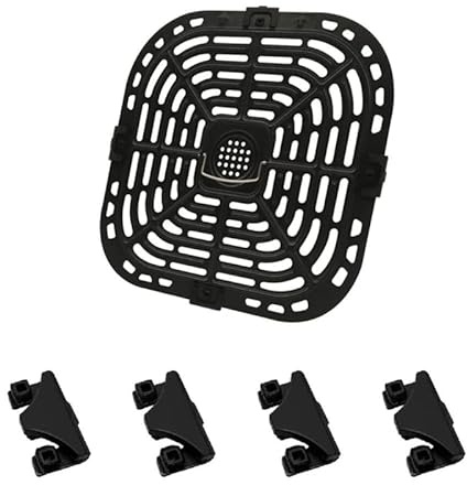 huwvqci Air Fryer Replacement Grill Replacement Tray Instant Vortex 6qt Air Fryer Mats Grill Cooking Pan Cooking Divider Air Fryer Accessories Replacement Tray Rack Parts Grill Plate Crisper Plate