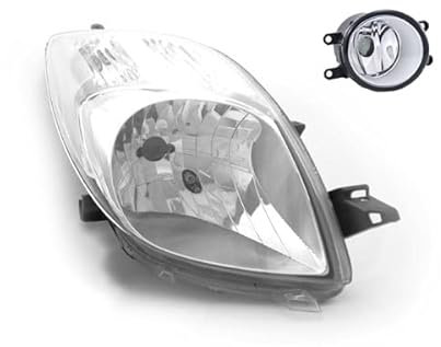Johns, Scheinwerfer Halogen passend für Toyota Yaris XP9 01/2006-11/08 H4 Re. + Nebel.