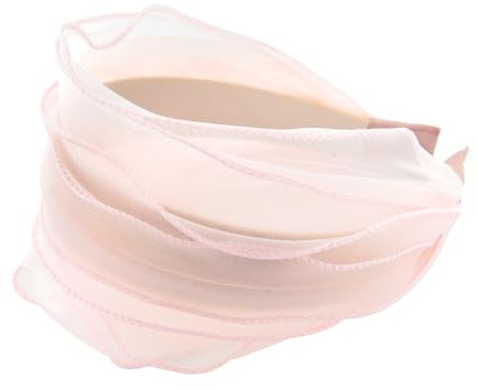 axy Breiter Haarreif in modischem Design Stirnband Vintage Haarschmuck Damen Haarreifen HRM2 (Hellrosa)
