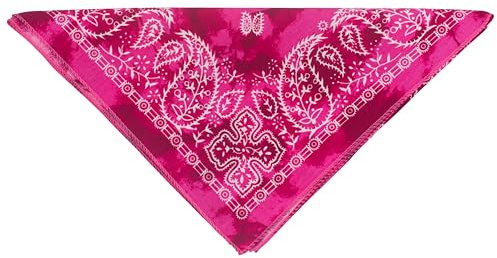 fashionchimp Bandana aus 100% Baumwolle, Premium-Qualität, Nicki-Halstuch für Damen und Herren, 50x50cm