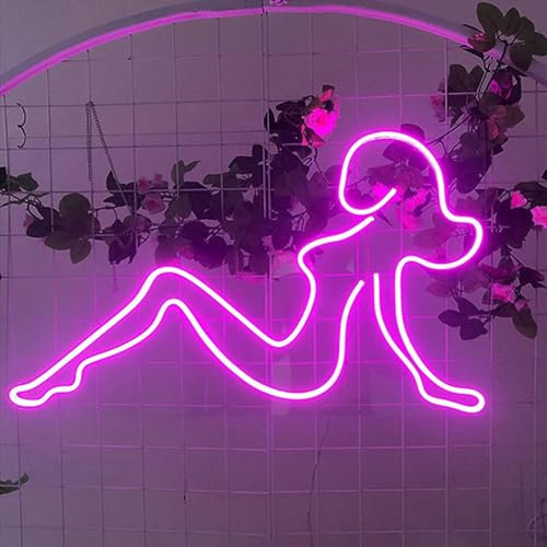 HTDVIG Insegna al Neon a LED Luce Modellante a LED Lettere Luminose Insegna Pannello Acrilico Luce Decorativa al Neon, 60 * 36 cm