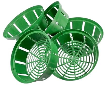 pokm toolsmarket - 10 STK. Pflanzkorb Schale ⌀30cm Pflanzschale für Blumenzwiebeln Zwiebeln Zwiebelkorb Korb, Hergestellt in EU