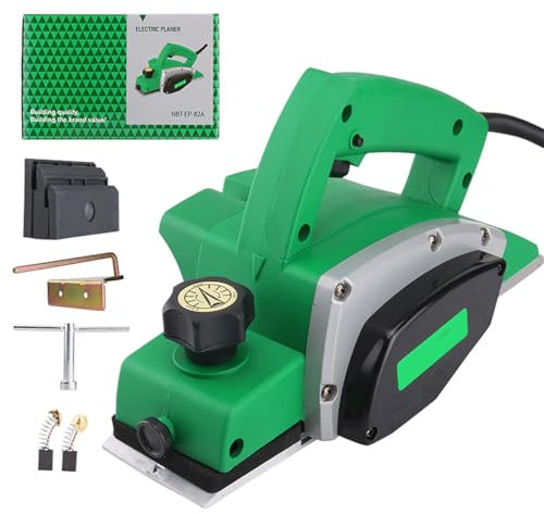 Electric Handheld Planer, Depth 1mm 16500rpm Hand Planer Power Woodworking Tool, 3-1/4 Width Corded Electric Hand Planer, for Woodworking, Wood Chamfer DIY, Smooth Finish Carpentry Tool