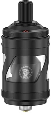 Gee-'kvape Z Nano MTL Tank 4 ML (Negro) Resistencias B MTL 0,8 Ω/1,2 Ω conexión universal 510 [No compatible con resistencias B] Vaporizador cigarrillo electrónico original - No Nicotine