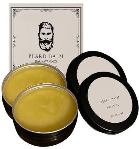 Bálsamo para barba para hombre y hombre, sujeción natural, suavizante para barba y acondicionador para cabello bien cuidado – Cuidado diario de la barba (2)