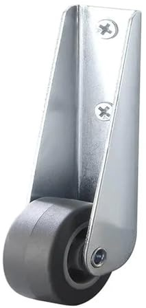 Ruote direzionali a movimento fluido for mobili telescopiche a spinta piatta Staffa lunga Ruota direzionale laterale silenziosa(25kg)