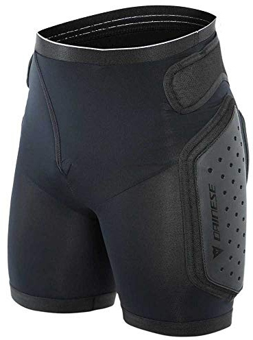 Dainese - Action Shorts Evo, Schutzhosen Skifahren und Snowboarden, Mann, Schwarz/Weiß, XXL
