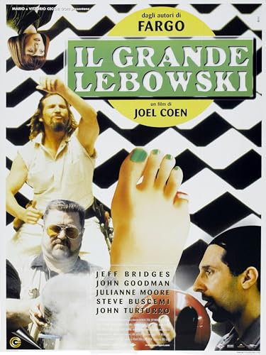 Il Grande Lebowski (The Big Lebowski) - Poster cm. 30 x 40