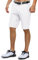 33,000ft Men's Golf Shorts Dry Fit, 11 Lightweight Quick Dry Golf Stretch Bermuda Shorts Performance Casual Shorts with Pockets for Golf Travelling and Wroking, White 40W