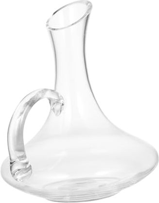 Mikinona Red Wine Jug Glass Decanter for Wine Serving at Dinner Parties Household Use