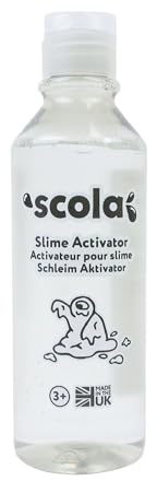 Scola Slime Activator 300ml Bottle, School Supplies, Art and Crafts Projects, Children's Craft Projects, For Kids