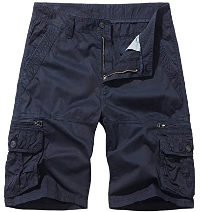 SRZYMJ Kurze Arbeitshose Herren Stretch Gelb Shorts Camouflage Herren Lederhose Set XXL Laufshorts Bundhose Kurze Hose Schwarz Trachtengürtel Lederhose Blau Schlafhosen Männer Kurz XL