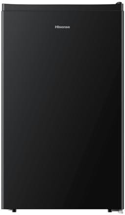 Hisense MUR48092BE Frigorifero Monoporta, Classe Efficienza Energetica E, Nero, 94 Litri, Zona Freezer 0 star