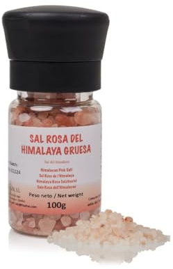FRISAFRAN | Sale Rosa dell'Himalaya Grosso 100g | 100% Naturale non raffinato | Alto contenuto di minerali | Origine Pakistan | sale grosso | Sale dell'Himalaya | sale rosa himalaya grosso | sale rosa