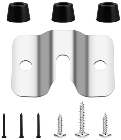 WELHAEPI 1 Set Dartscheibe Halterung, Dartboard Halterung, Dart Board Wandhalter für Steeldart Boards, Dartscheibe Aufhängung, Dartscheiben Zubehör zum Aufhängen