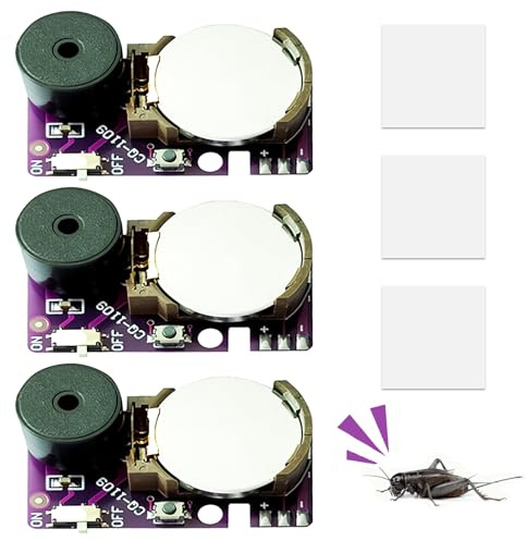 Cricket Noise Maker Scherzo, 3 pezzi Cricket Sound Scherk, fastidioso rumore macchina con 7 suoni ad alta frequenza per feste, casa, scuola, ufficio