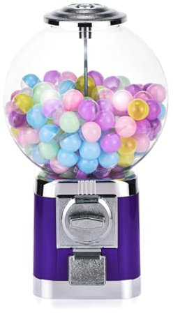 Distributeur Automatique De Bonbons Et De Chewing-gums, Distributeur De Bonbons Et De Chewing-gums, À Pièces, Pour Magasins De Jeux Vidéo(Purple)