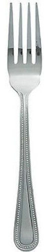 12 x Bead Dessert Fork, Cutlery, Dozen Dessert Forks, Stainless Steel 18/0