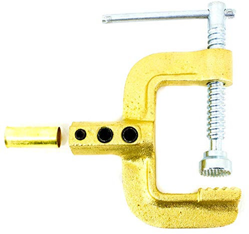 PINZA MORSETTO MASSA G 500 PLUS A VITE per FILO SALDATRICE ELETTRICA
