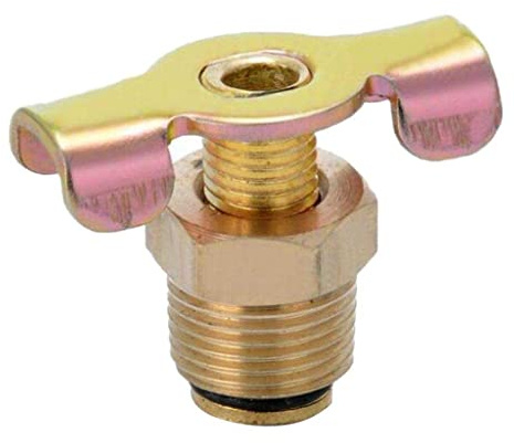 Almencla 3/8 Zoll NPT Messing Ablassventil Luftkompressor Ablassventil Für Luftverdichter Tank Ersatzteil 3/8 Kompressor Entlüftungsventil