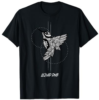 Liquid Drum N Bass Music Liquid Funk DnB Bird T-Shirt