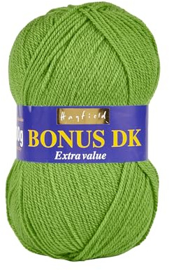 Sirdar Hayfield Bonus DK Double fil à tricoter Vert pois (583) 100 g