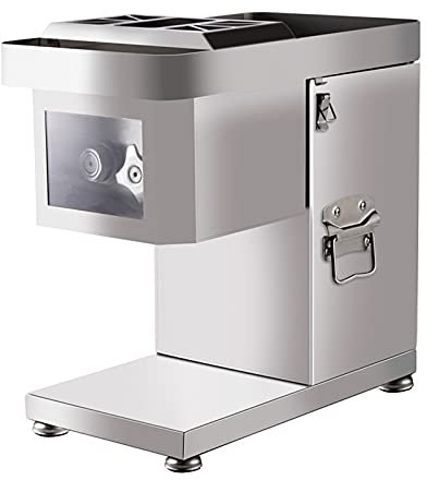 Máquina de cortar carne profesional, 1500 W, máquina de cortar carne automática, máquina cortadora de carne, cortadora de carne, para familias de cocina, 2,5 mm
