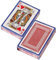 OneNine Carte da gioco standard, 2 carte da poker professionali con due segni angolari di alta qualità, per Texas Holdem Poker, Blackjack, Euchre, Canasta, Pinochle, Casino Grade