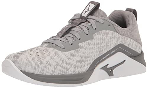 Mizuno Women's Ts-01 Cross Trainer, Grau-Weiß, 40.5 EU