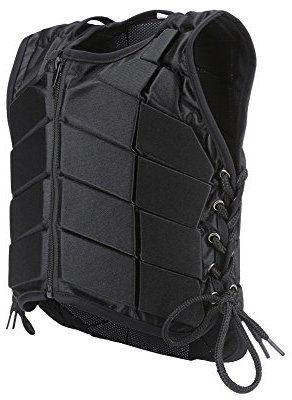 Dilwe Kinderreitweste, Bequeme Schutzreitweste für Jungen Mädchen (CS)