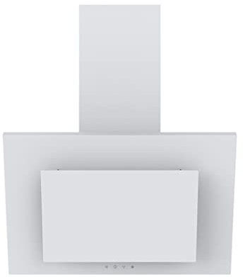 Candy Cappa aspirante CVMAD60/1B/1 DE/larghezza 60 cm/potenza 129 W / 3 livelli di potenza/potenza max. aria: 425 m³/h/scarico e ricircolo/efficienza energetica C/luce LED a risparmio costo/bianco