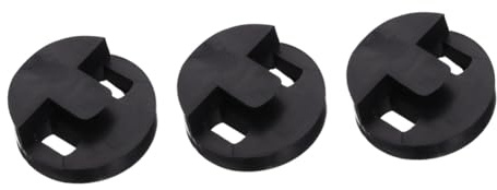 ibasenice Cello Dampfer 3st Cello Stumm Akustisch -versorgung Professioneller Violon-dämpfer Langlebiger - Musical dämpfer Aus Gummi Für Violon Black Dämpfer
