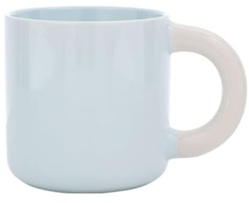 Practical Simple mug ceramic round tea cup with handle home office tea cup morning cup for Coffee Tea Cocoa Reusable 350ml/11.8oz Washable