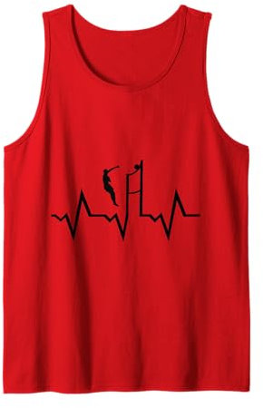 Beachvolleyball Pulse Heartbeat für Herren Tank Top