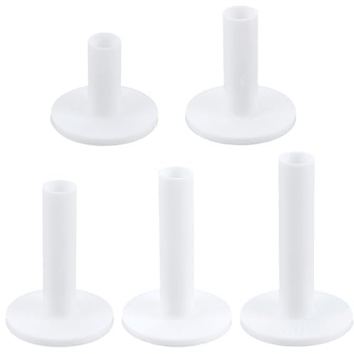 GORGECRAFT Golf Gummi Tees Für Die Driving Range 5 Teiliges Set In Verschiedenen Größen Höhenverstellbar rutschfeste Golfmatte Mit Halterung Geeignet Für Indoor Und Outdoor Training