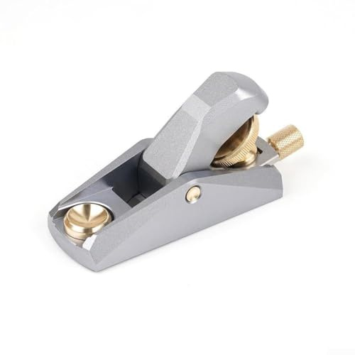 Cepilladora de bloque de ángulo bajo para corrección fina en carpintería en miniatura y detallada para acabado de madera DIY (D)