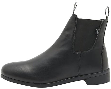 Saxon Syntovia Jodhpur UK 5 - Botines para hombre, color negro