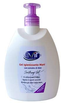 Handgel antibakteriell EVIN 500 ml flaska med 70 % alkoholdispenser
