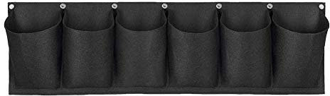 Pflanztasche Balkon, Vertikaler Garten Senkrechter Wandmontierter Pflanztasche Hängend Grow Bag, für Gärten, Höfe, Balkone, Terrassen, Schulhöfe und Wohnungen