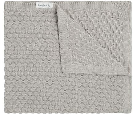 Baby's Only - Kinderdecke aus Baumwolle - Sky-Chunky - TOG 0.7-100x135 cm - für Jungen und Mädchen - Urban Taupe