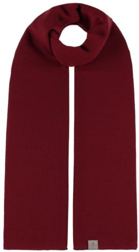 LIERYS Fine Merino Strickschal einfarbig Made in Germany Damen und Herren Herbst Winter