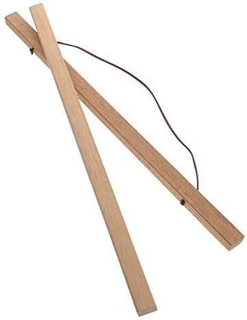 Veemoon Magnetische Bildaufhängung Holz Scroll Wandrahmen Für Poster Gemälde Kunstwerk Mit Starken Magneten Zum Klemmen An Ober Und Unterseite