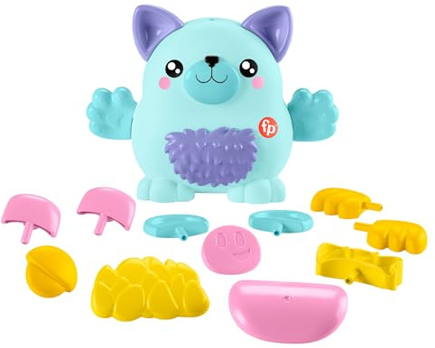 Fisher-Price Spielzeug für Kinder im Kindergartenalter FP Pets Tier zum Kombinieren, kreatives Bauset mit 18 Teilen zum Rollenspiel für Kinder ab 3 Jahren, HXP18