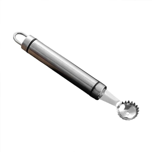 Stainless Steel Strawberry Huller and Tomato Stem Corer Tool Multi-Function Stainless Corer and Pitter Remover for Strawberry Gadgets Kitchen Tool Blade Craft Fruit Tools Fruit and Vegetable Tools
