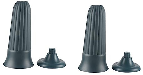BESPORTBLE 2stücke Kunststoff Grab Kegel Vase Für Außenbereich Blumengesteckkegel Für Grab Praktische Vasenkegel Zur Aufbewahrung Von Künstlichen Blumen