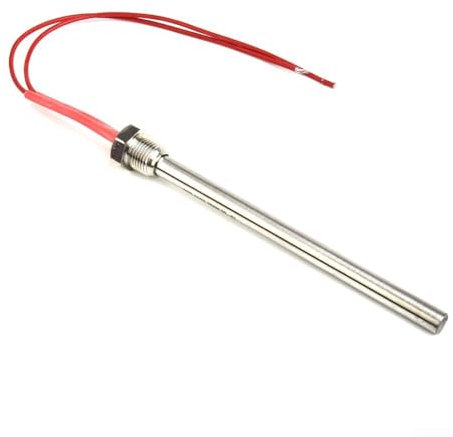 Entgoinggo Asta di accensione a caldo, 220 V, tubo di riscaldamento a pellet di legno, per stufa a pellet di legno (150 x 10 mm)
