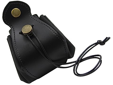 VICASKY Borsa Portatile Per Dadi Pelle Organizer Elegante e Pratico Sacchetto Antipolvere Per Giochi e Accessori