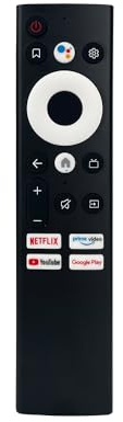1 st TV Röstfjärrkontroll Lämplig for Coocaa Android TV Skyworth Smart SW-V6 RM-L1670