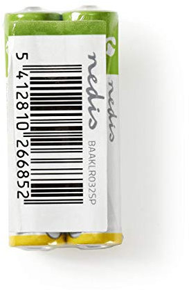 Nedis Pila Alcalina AAA 1.5 V 2 Unidades Paquete reduc